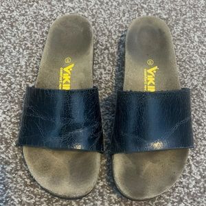 Black Viking Sandals